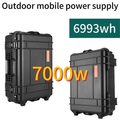 8000W Puissance maximale AC LiFePO4 Générateur solaire Station électrique pour les besoins domestiques extérieurs