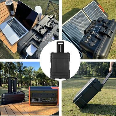 8000W Puissance maximale AC LiFePO4 Générateur solaire Station électrique pour les besoins domestiques extérieurs