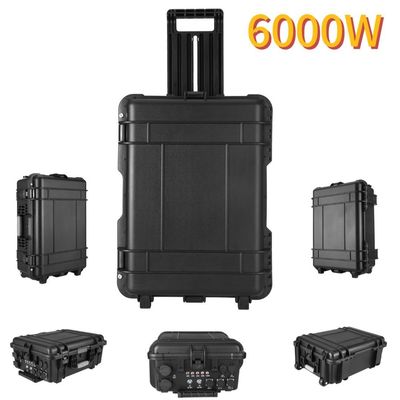 Courant de sortie CA 15A Max 6000W Chargeur USB extérieur pour les voyages, le camping et les urgences