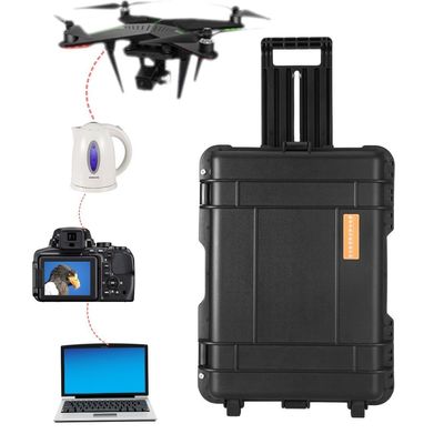 Courant de sortie CA 15A Max 6000W Chargeur USB extérieur pour les voyages, le camping et les urgences