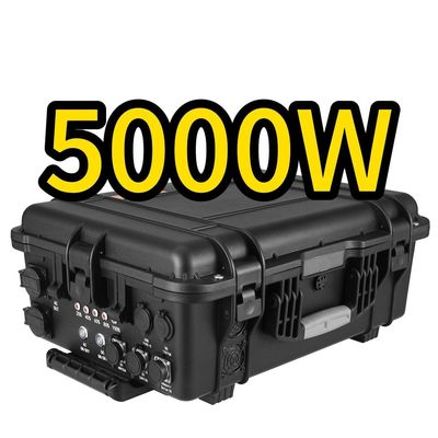 CE.Un38.3 Générateur solaire à batterie au lithium certifié 5000 W pour centrale électrique portable