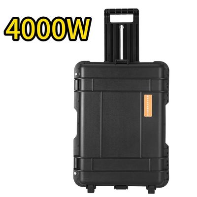 Générateur solaire à batterie au lithium de grande capacité de 4000W Parfait pour le camping-car et l'extérieur