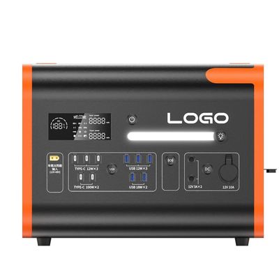 Une centrale solaire de 2200 W avec une batterie lithium fer phosphate sûre et durable