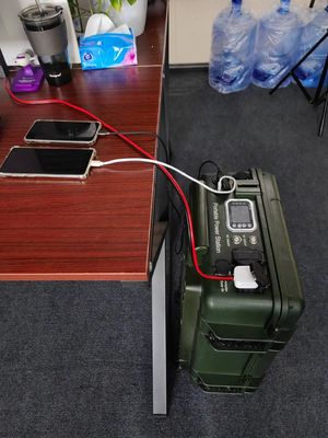 Chargeur portable 6000W 6048Wh avec panneau solaire USB et batterie au lithium pour voiture