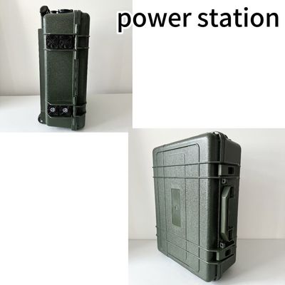 Station électrique portable d'aventure extérieure de grande capacité de 6000 W avec cadre moyen ABS