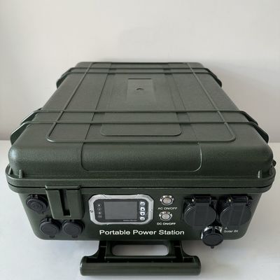 Matériaux ABS cadre intermédiaire 6000W 6048Wh centrales électriques portables avec panneau solaire USB et charge dans la voiture