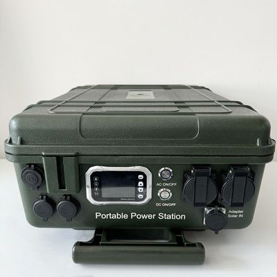 Station de chargement solaire portable de 6000 W avec cadre moyen ABS et contrôleur MPPT