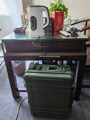 Générateur solaire de camping extérieur de 3000W/3024wh avec chargeur de panneau solaire de 12 à 80V Max600W