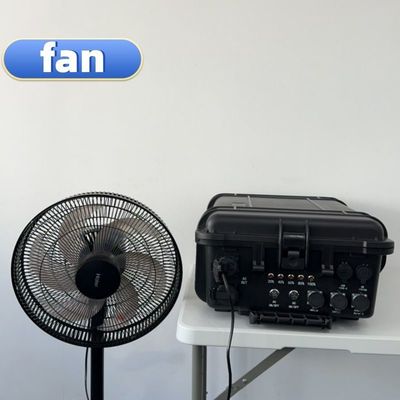 Station d'énergie solaire 5000W 6000W AC 220V 240V Batterie LiFePO4 pour appareils électroménagers