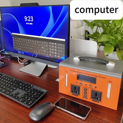 Station électrique portable 300W/500W avec port USB et base d'alimentation CA pour le camping ou l'alimentation d'urgence
