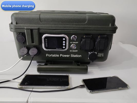 Centrale d'urgence à batterie au lithium de 6000 W pour le camping et les activités de plein air