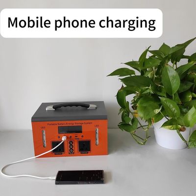 Vente directe de 500W station électrique portable de camping extérieur Adaptateur DC de tension d'entrée