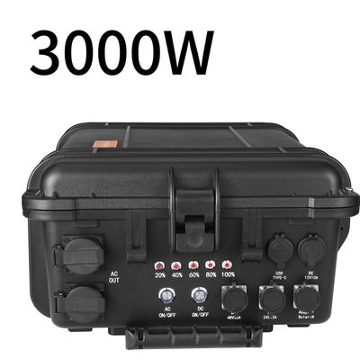 Générateur d'énergie portable 3000W/3000wh centrale électrique pour alimentation extérieure d'urgence