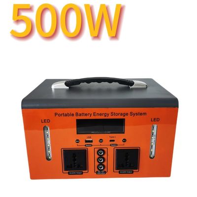 XT500 500W alimentation électrique à batterie de lithium portable pour camping en plein air et en cas d'urgence