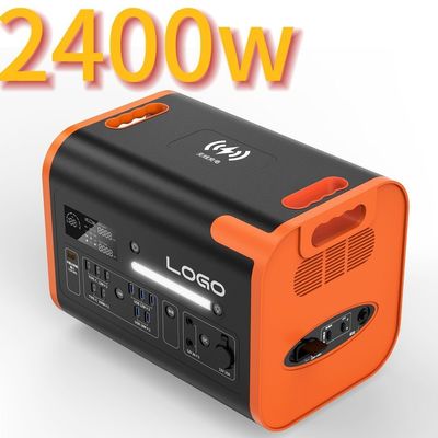 Une centrale électrique d'urgence pour aventures en plein air avec une charge solaire et universelle de 2400 W