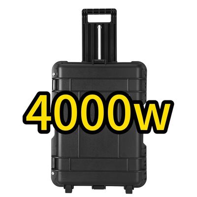 Générateur solaire rechargeable de 4000W Idéal pour le camping familial et la préparation aux urgences