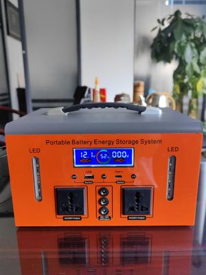 Station électrique portable de 3000 kW avec sortie d'onde de correction et puissance de sortie nominale de 500 W