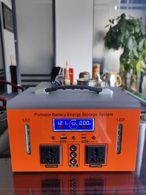 Générateur solaire en veille d'urgence 500W centrale électrique avec adaptateur CC à tension d'entrée