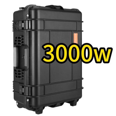 Batterie LiFePO4 3000W/3000wh centrale électrique portable mobile en attente de camping essentiel