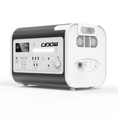 Station électrique mobile extérieure de 2400 W avec type C personnalisable et temps de charge de 90 minutes