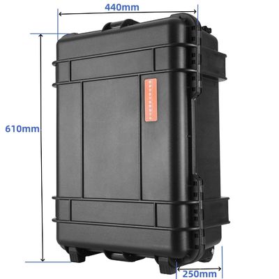 AC Pure Sine Wave 5000W LiFePO4 Batterie centrale électrique portable pour le stockage à domicile 4800wh