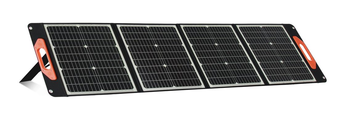 Panneau solaire pliable au silicium monocristallin de 200 W pour un stockage et un transport faciles