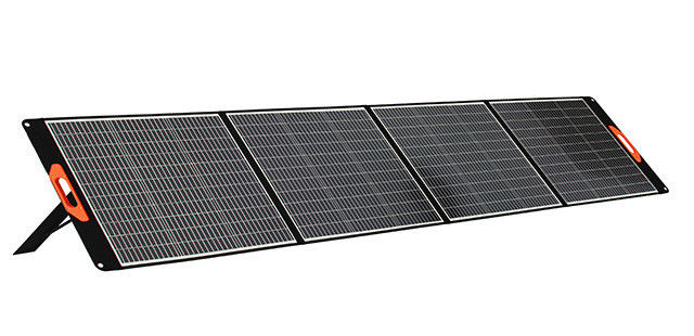 285.2*63.8*2.5cm Panneau solaire pliable au silicium monocristallin pour les situations de catastrophe