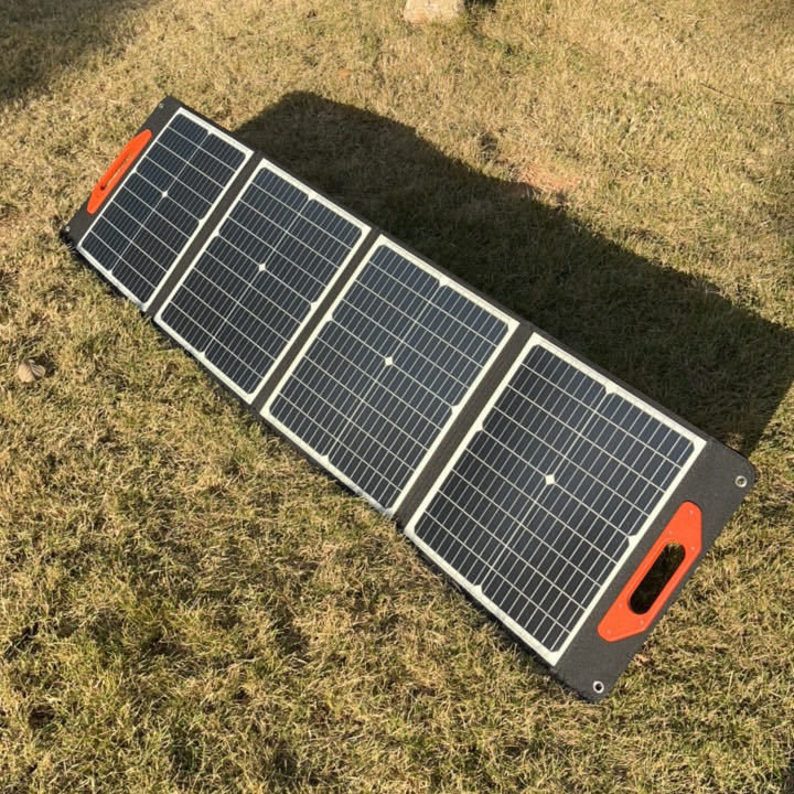 19V 5.3A Panneaux solaires pliants portables MSDS Panneaux solaires pliants pour le camping