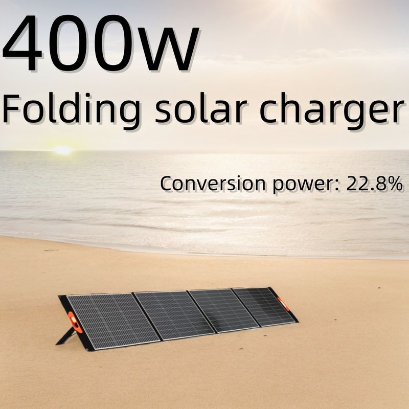 12V-39V 400W Single Crystal Multi-Function pliable portable avec cellule solaire pour ordinateur portable
