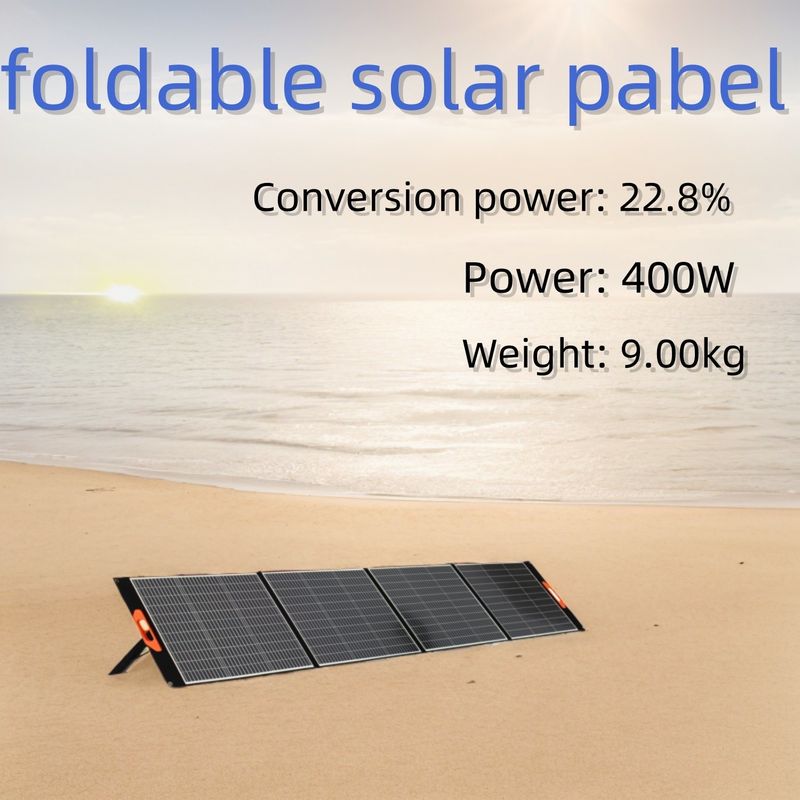 60W/100W/120W/200W/300W/400W Panneau solaire flexible au silicium monocristallin pour l'alimentation électrique