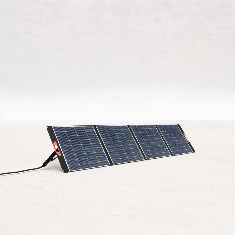 Générateur solaire pliable avec panneau de silicium monocristallin 56*63.2*4.5cm