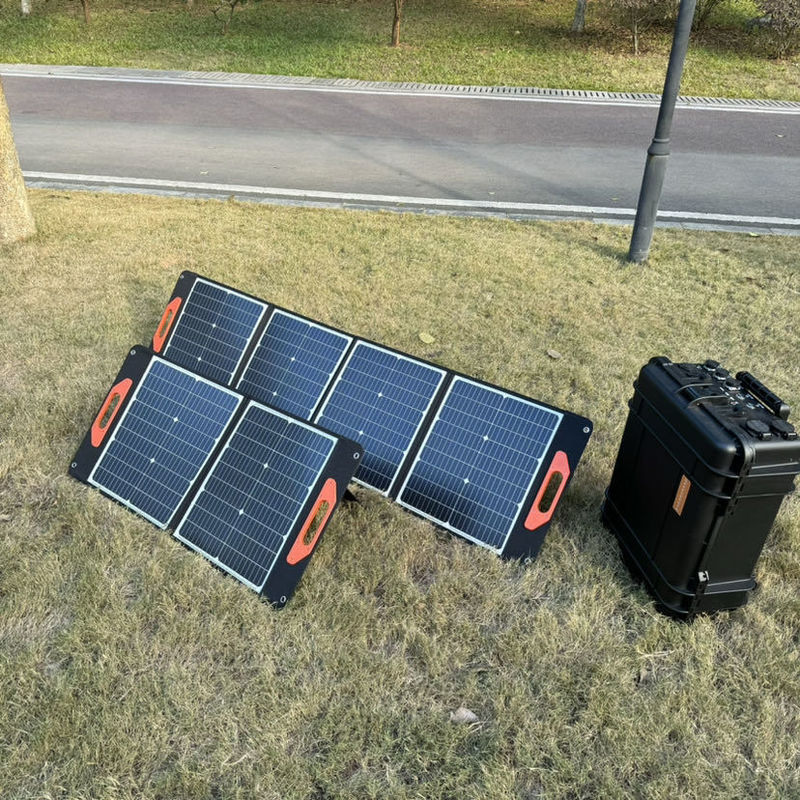 60W 100W 120W Panneau solaire photovoltaïque noir avec une valeur de pointe de 5V 9V 12V 15V