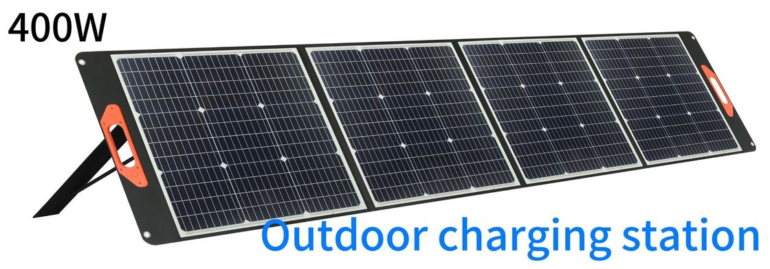 Panneau solaire portable au silicium monocristallin pour l'alimentation dans le système de stockage d'énergie