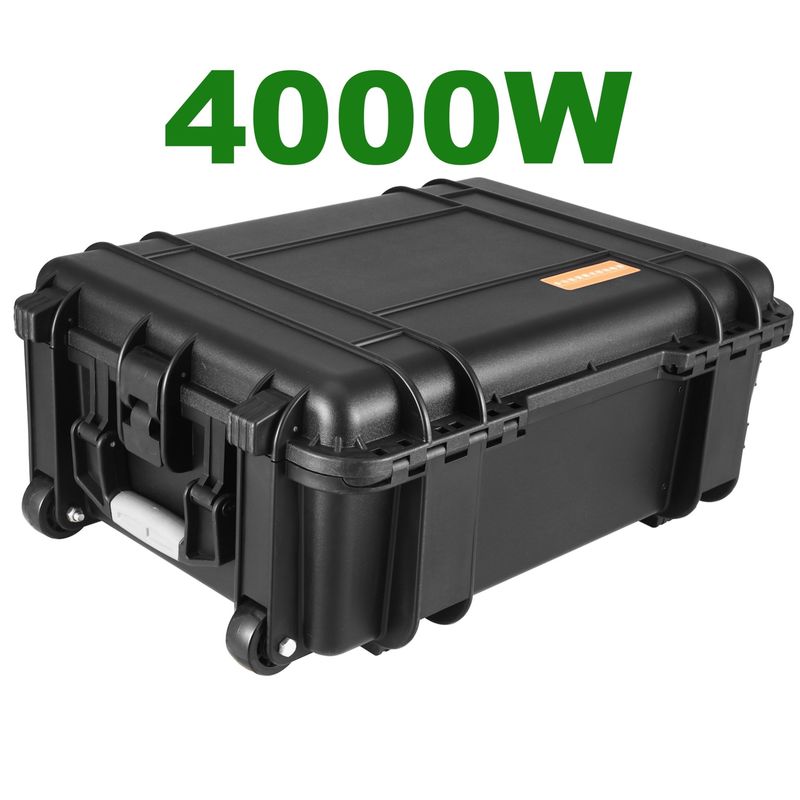 LT-40 Banque d'énergie solaire portable pour camping extérieur 500W 4000W 2000W 3000W avec chargeur de batterie au lithium