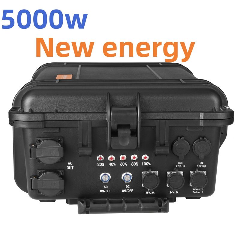 Banque d'alimentation électrique à onduleur rechargeable avec 110V/220V
