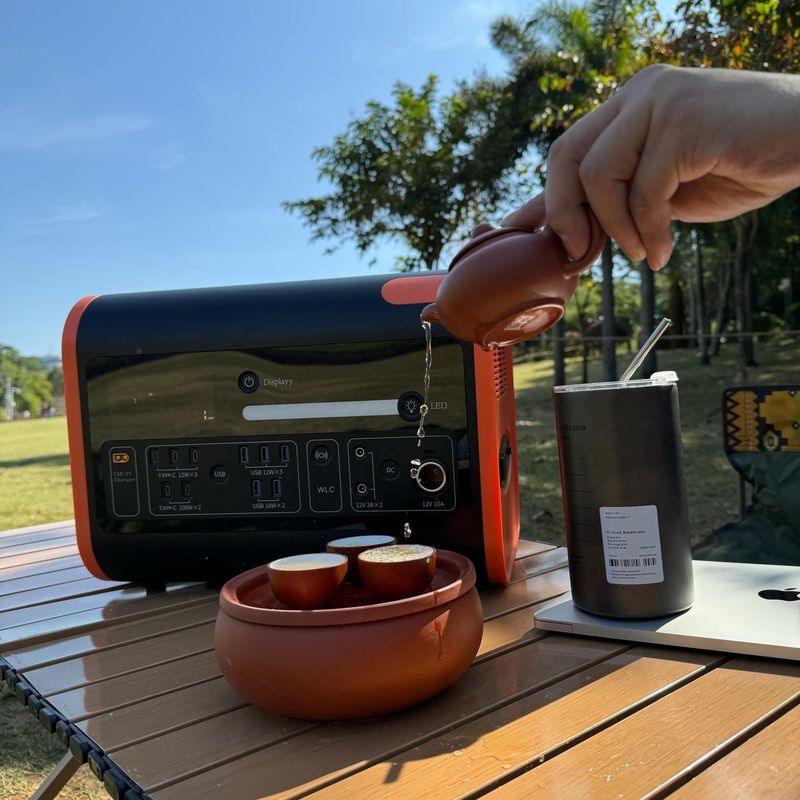 Invertisseur Pure Sine Wave 2200W Station électrique portable extérieure pour le stockage d'énergie solaire à domicile