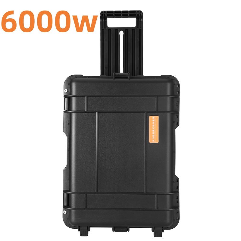 Station électrique portable à sortie d'onde sinusoïdale pure CA avec tige à main et personnalisation
