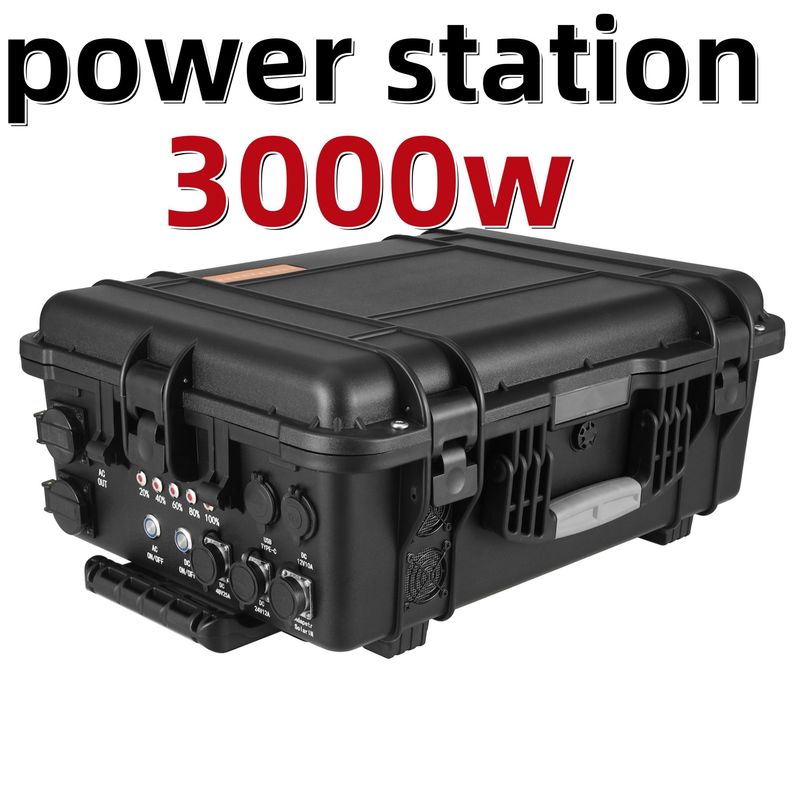 Personnalisation de la centrale électrique à roulettes de 3000W