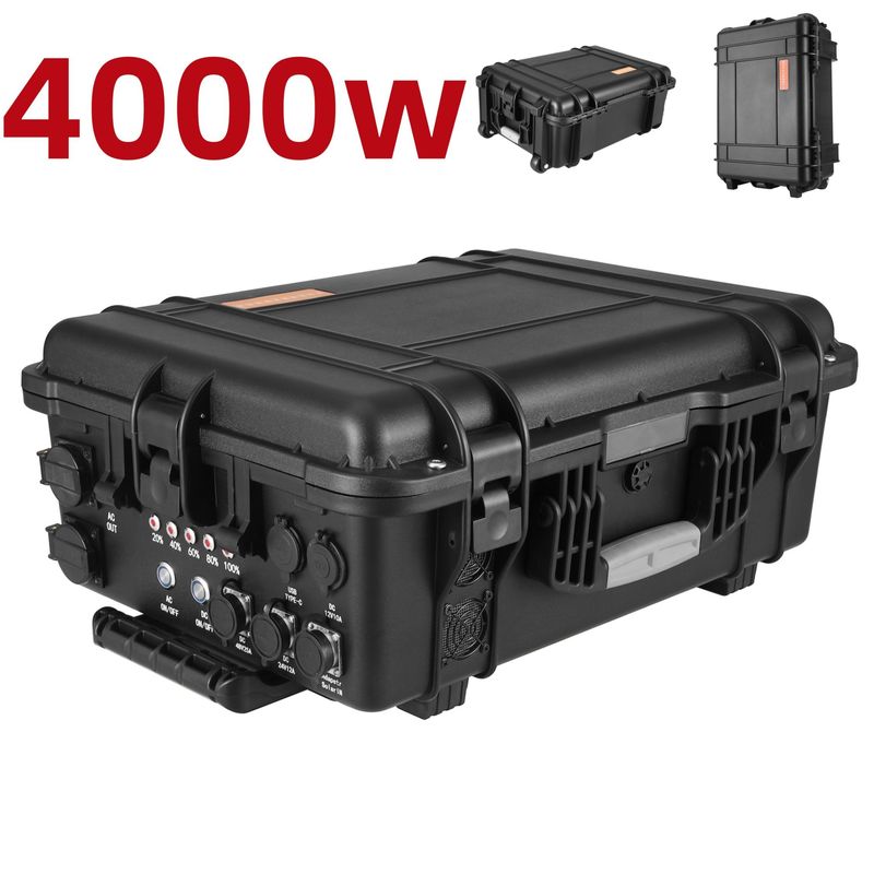 Batterie rechargeable LiFePO4 pour centrale électrique mobile