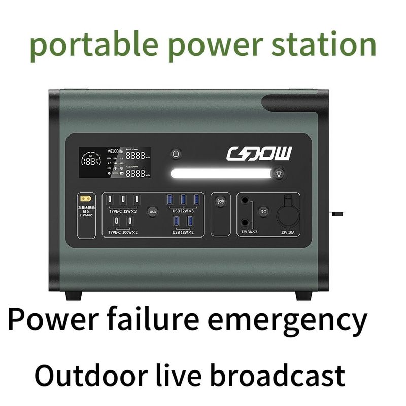 Générateur solaire portable de grande capacité pour véhicules électriques et maison