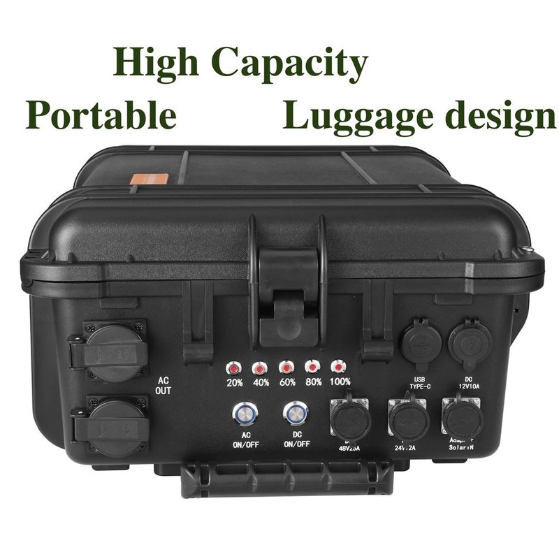 LT-30 alimentation en énergie d'urgence Générateur de banque d'alimentation portable de 3000 W avec onduleur AC/DC