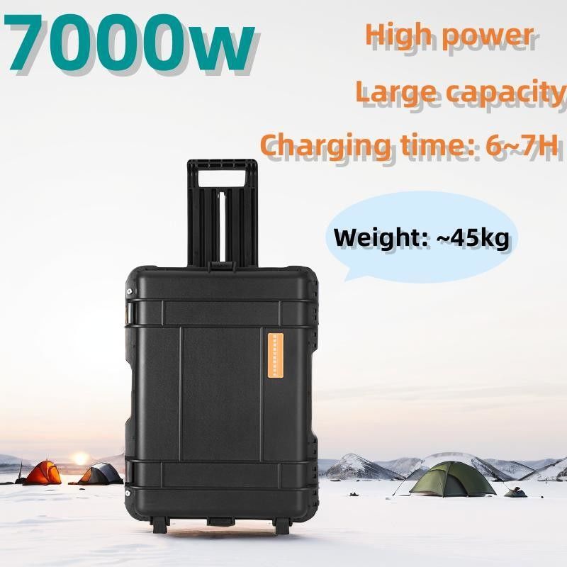 Station électrique portable à batterie au lithium ternaire de 3000 W pour véhicules électriques extérieurs