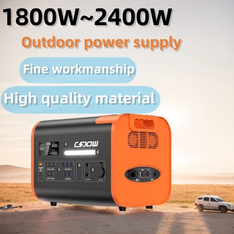Générateur hybride d'énergie solaire éolienne compact de 600W 1800W 2200W avec panneaux solaires pliables