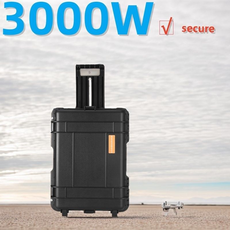 Corée Export Chargeur de téléphones mobiles 3000W UPS Station électrique mobile avec charge solaire