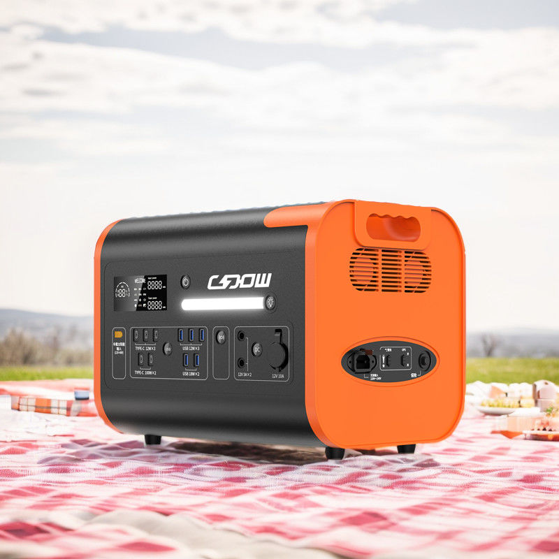 Station électrique portable 110V 230V 50Hz 60Hz pour l'affichage sur bande et la recharge sans fil 15W