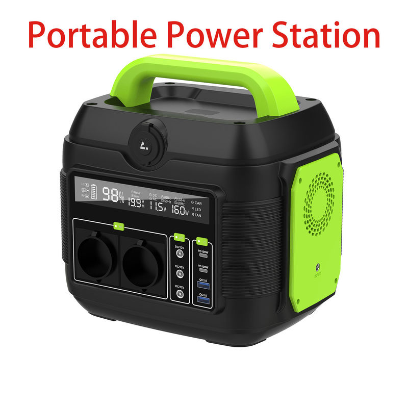 Station électrique portable de 6 kg avec panneau solaire