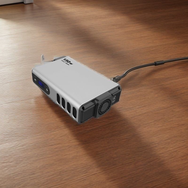 Station électrique portable au lithium-ion de 32000mAh 150W Sortie 220V AC 50Hz/60Hz personnalisation