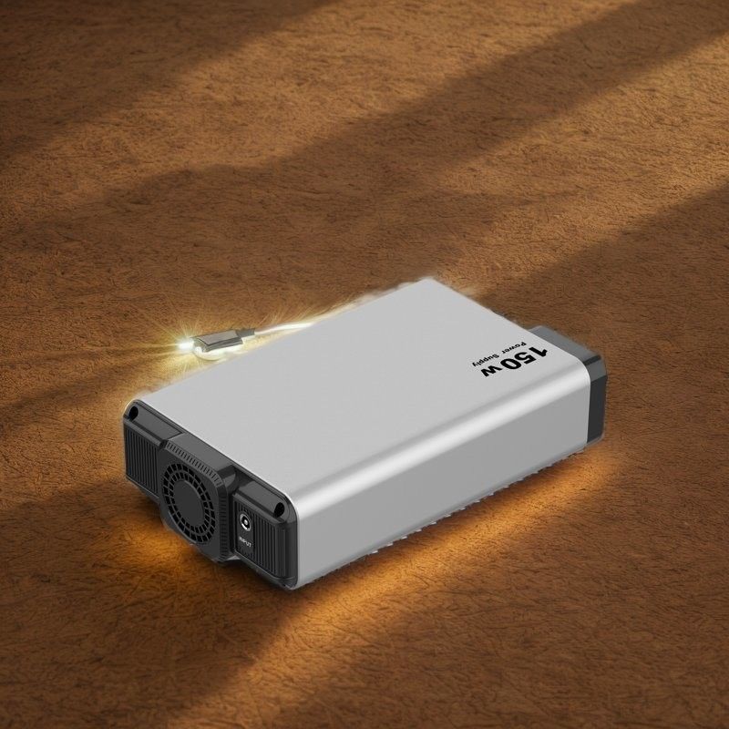 150W 115wh Station de stockage d'énergie pour le camping en plein air et les urgences familiales