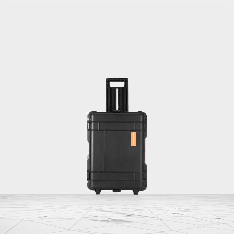 Toutes les marques compatibles 3000wh LiFePO4 batterie au lithium stockage d'énergie alimentation électrique avec roue de traction de la tige Design facile