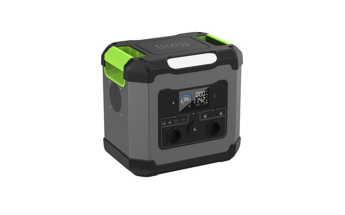 Chargement rapide 850W centrale électrique portable pour stockage d'énergie en plein air 1500W
